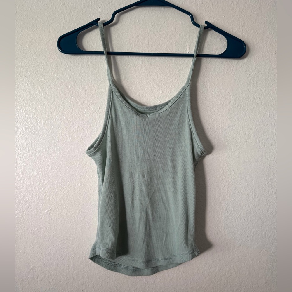 Free People Mint Green Top